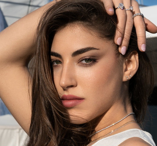 Ian Ring - 18K White Gold Engagement Ring