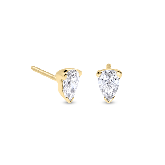 James Earrings - 18K Yellow Gold