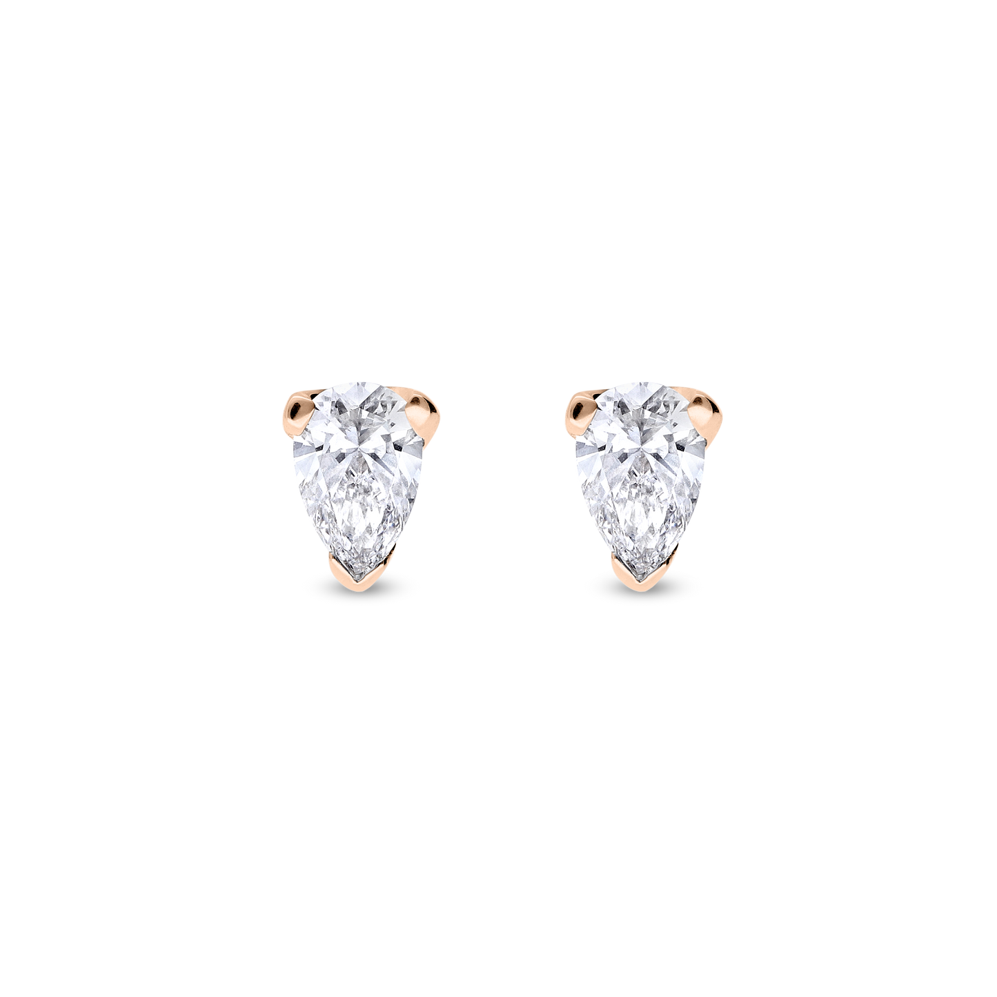 James Earrings - 18K Rose Gold