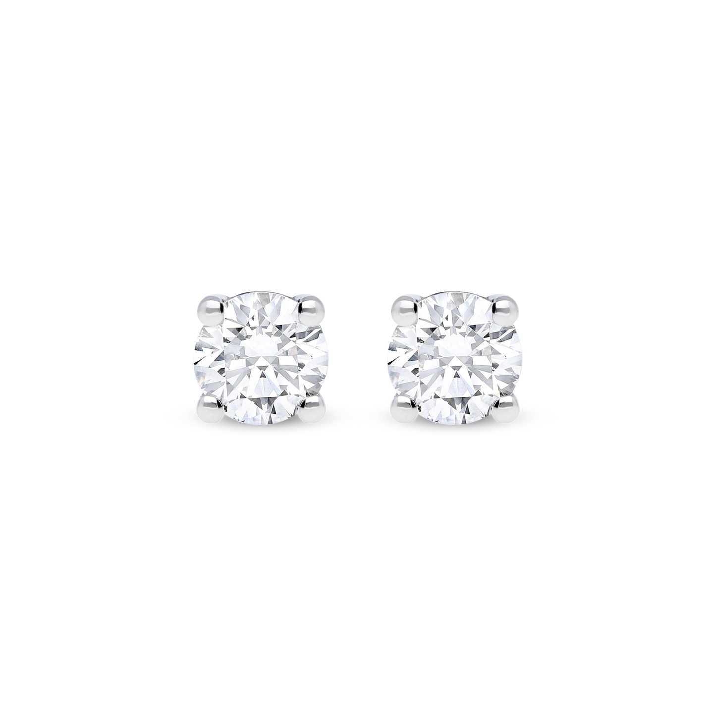Julian Earrings - 18K White Gold