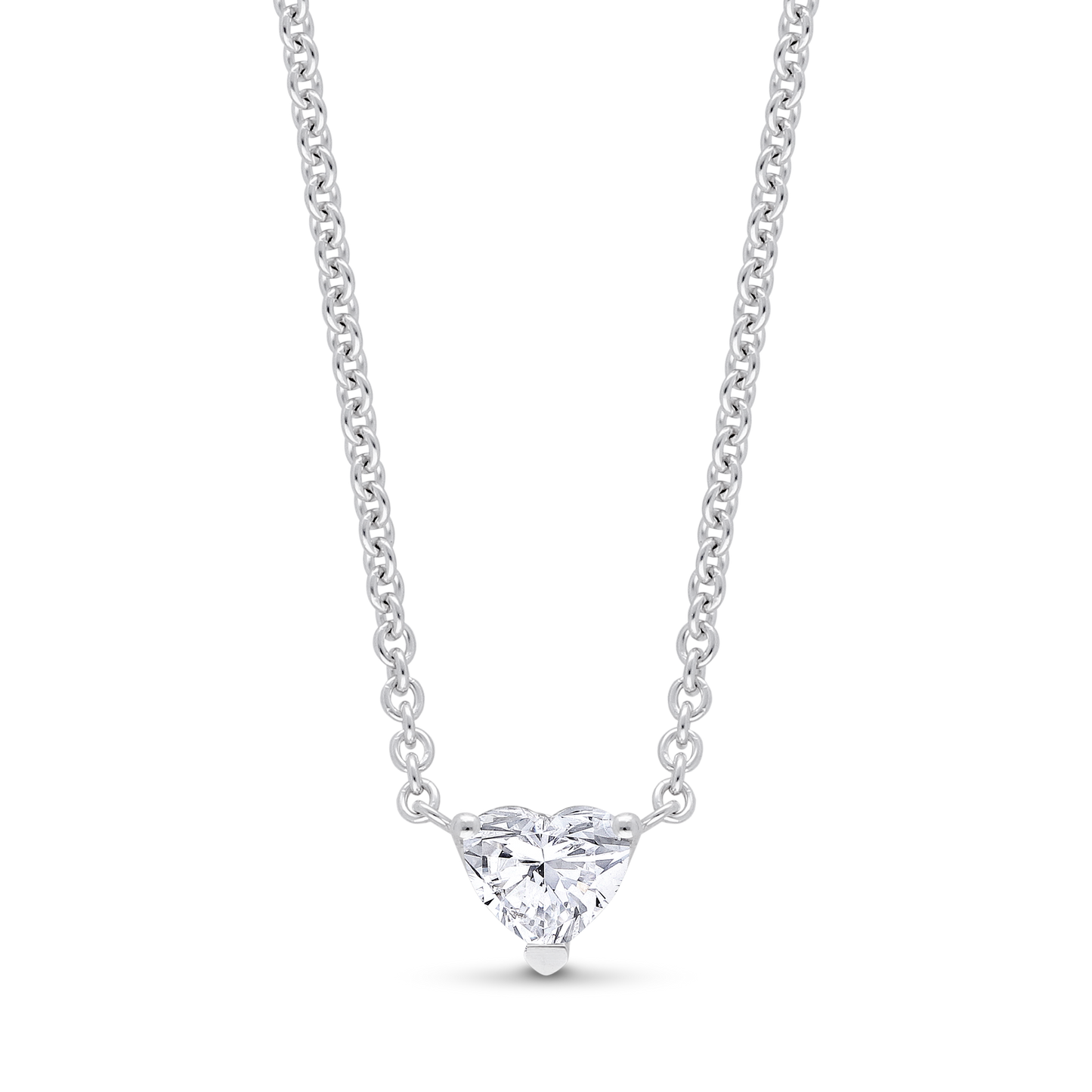 Mimi Necklace - 18K White Gold