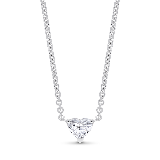 Mimi Necklace - 18K White Gold